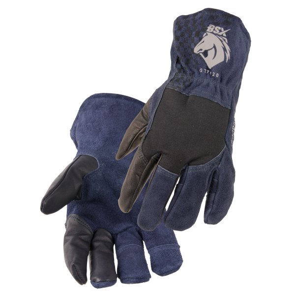 BSX® Grain Goatskin & Flame-Resistant Stretch Knit Cotton TIG Glove BSX® Grain Goatskin & Flame-Resistant Stretch Knit Cotton TIG Glove